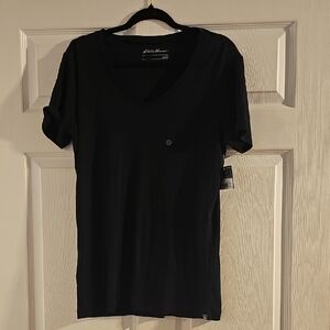 Eddie Bauer Black Short Sleeve Tee